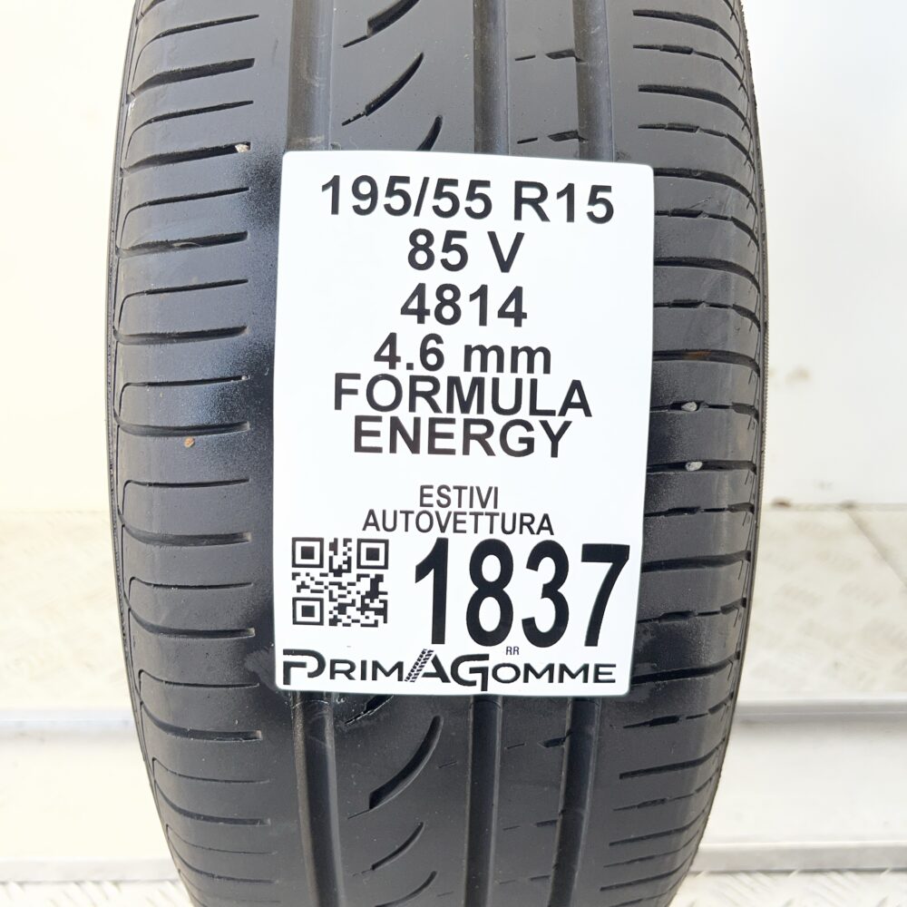 Pneumatico Usato 195 55 R15 85V Formula Energy Estivo | Gomme Usate | PrimaGomme.it Pneumatico usato 195 55 R15 Formula Energy - foto 8