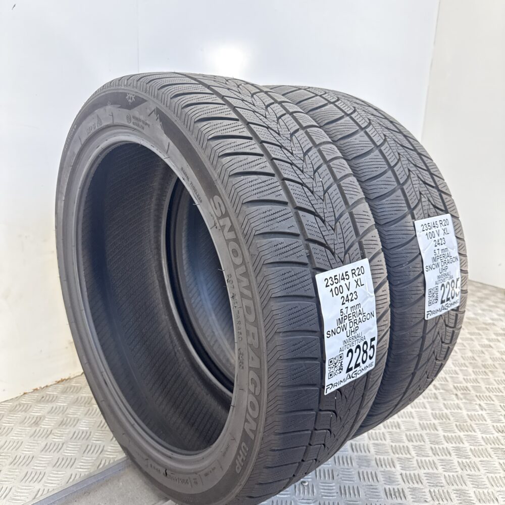 Gomme Usate 235 45 R20 XL 100V Imperial Snow Dragon UHP 81% Invernali | Gomme Usate | PrimaGomme.it Gomme usate 235 45 R20 Imperial Snow Dragon UHP - foto 7
