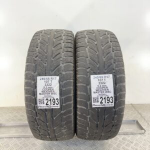 Gomme Usate 245 65 R17 107T Cooper Weather Master WSC 74% Invernali