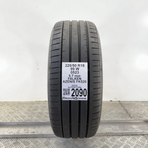 Pneumatico Usato 225 50 R18 99W Falken Azenis FK520 81% Estivo