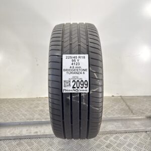 Pneumatico Usato 225 45 R18 95Y Bridgestone Turanza 6 Estivo