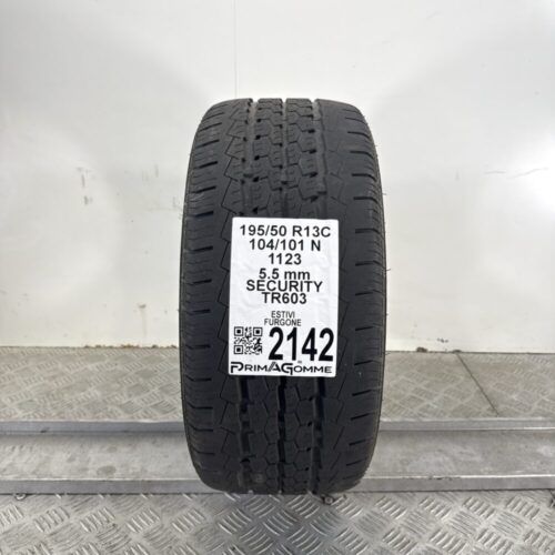Pneumatico Usato 195 50 R13C 104/101N Security TR603 Estivo