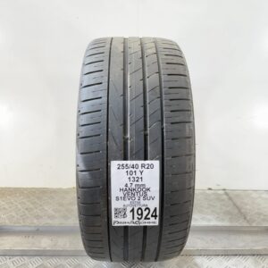 Pneumatico Usato 255 40 R20 101Y Hankook Ventus S1EVO 2 SUV Estivo