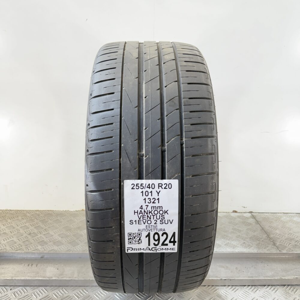 Pneumatico Usato 255 40 R20 101Y Hankook Ventus S1EVO 2 SUV Estivo | Gomme Usate | PrimaGomme.it Pneumatico usato 255 40 R20 Hankook Ventus S1EVO 2 SUV - foto 7