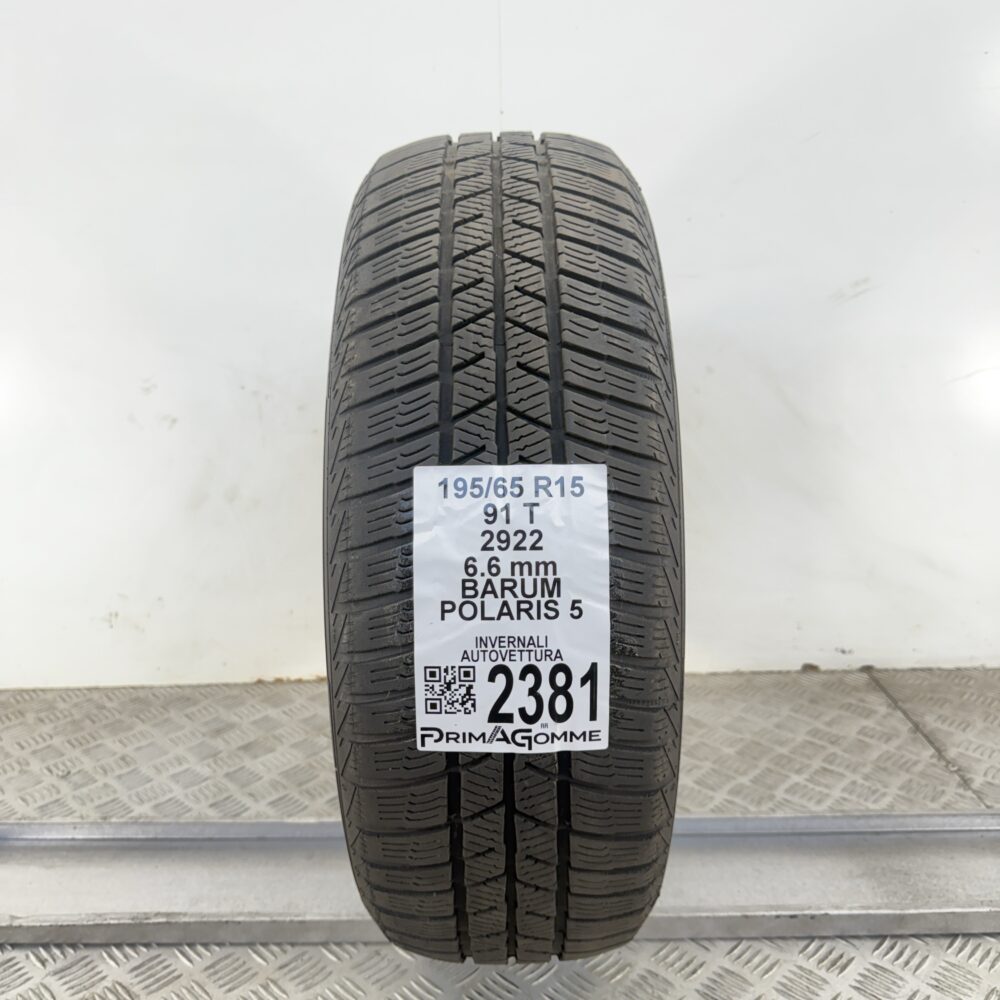 Gomma Usata 195 65 R15 91T Barum Polaris 5 83% Invernale | Gomme Usate | PrimaGomme.it Gomma usata 195 65 R15 Barum Polaris 5 - foto 8