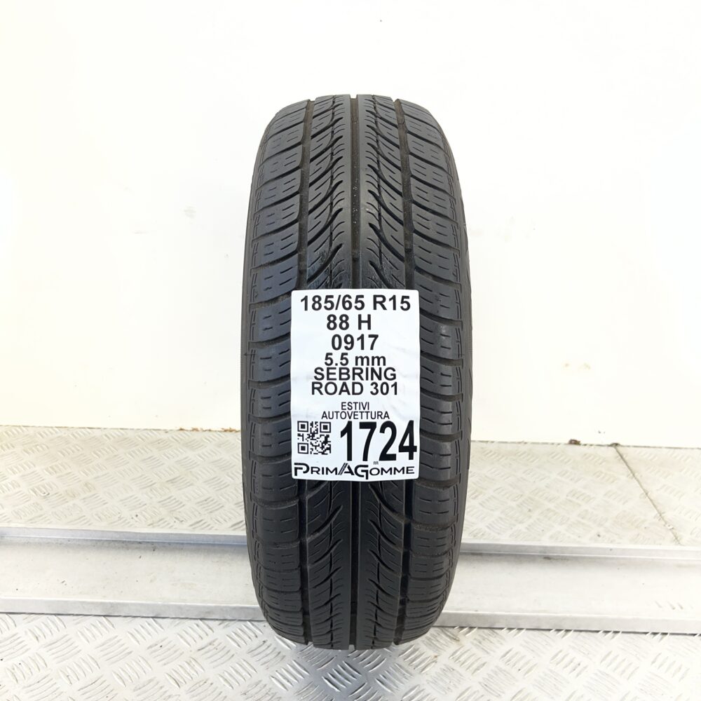 Pneumatico Usato 185 65 R15 88H Sebring Road 301 79% Estivo | Gomme Usate | PrimaGomme.it Pneumatico usato 185 65 R15 Sebring Road 301 - foto 6