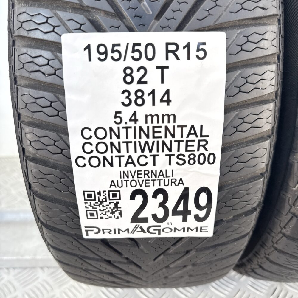 Gomme Usate 195 50 R15 82T Continental ContiWinterContact TS800 Invernali | Gomme Usate | PrimaGomme.it Gomme usate 195 50 R15 Continental ContiWinterContact TS800 - foto 8