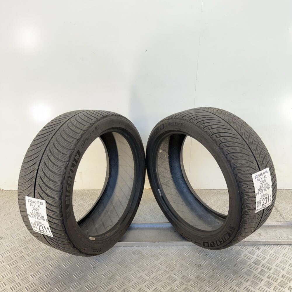 Gomme Usate 235 40 R18 XL 95V Michelin Pilot Alpin 5 71% Invernali | Gomme Usate | PrimaGomme.it Gomme usate 235 40 R18 Michelin Pilot Alpin 5 - foto 8