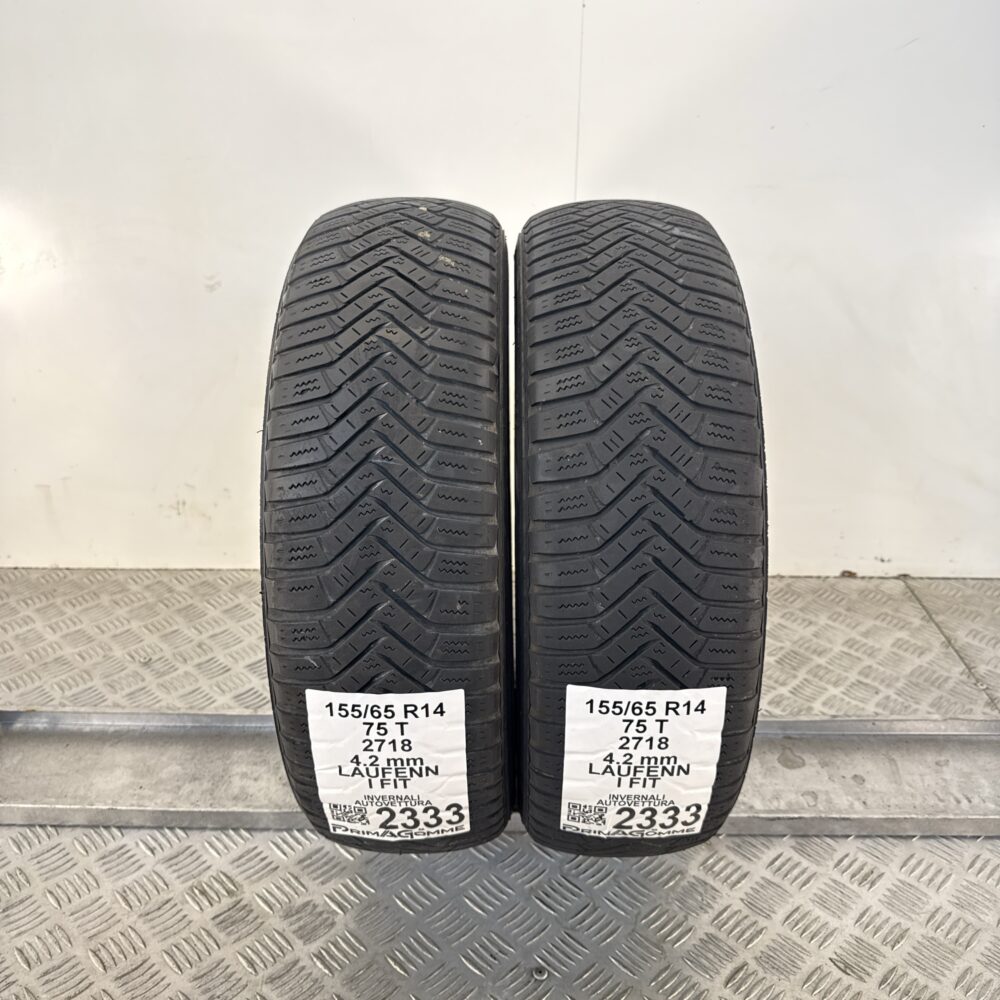 Gomme Usate 155 65 R14 75T Laufenn I Fit Invernali | Gomme Usate | PrimaGomme.it Gomme usate 155 65 R14 Laufenn I Fit - foto 9