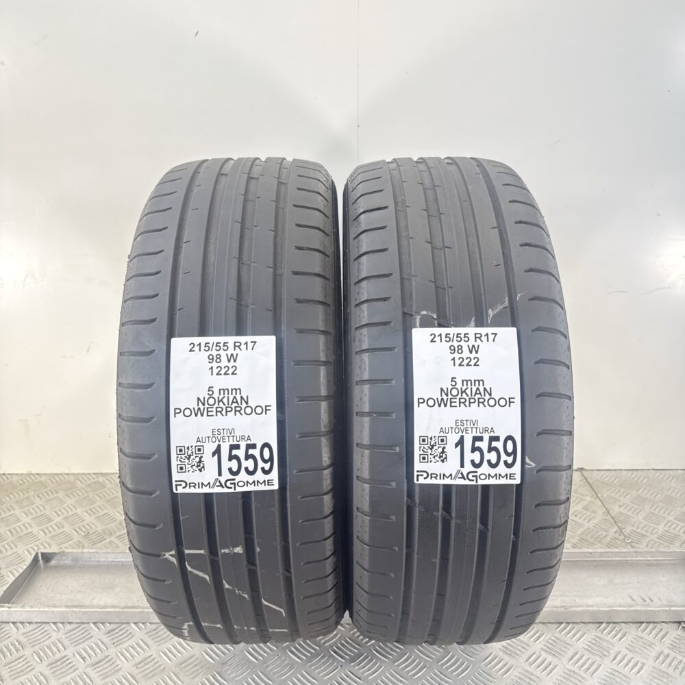 Pneumatici Usati 215 55 R17 98W Nokian Powerproof 71% Estive | Gomme Usate | PrimaGomme.it Pneumatici usati 215 55 R17 Nokian Powerproof - foto 9