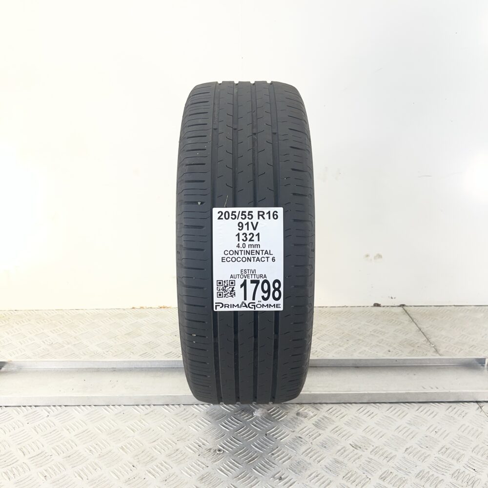 Pneumatico Usato 205 55 R16 91V Continental EcoContact 6 Estivo | Gomme Usate | PrimaGomme.it Pneumatico usato 205 55 R16 Continental EcoContact 6 - foto 6