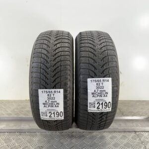 Gomme Usate 175 65 R14 82T Michelin Alpin A4 Invernali