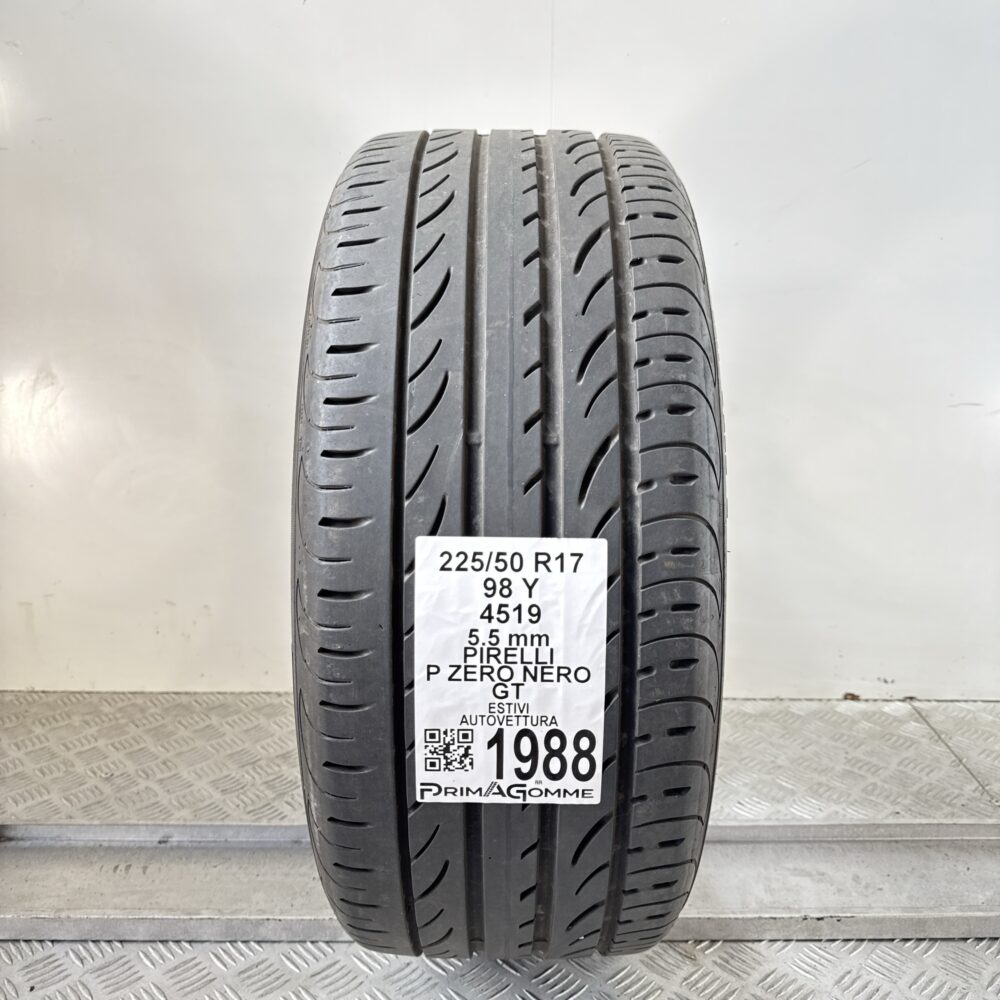 Pneumatico Usato 225 50 R17 98Y Pirelli P Zero Nero GT 79% Estivo | Gomme Usate | PrimaGomme.it Pneumatico usato 225 50 R17 Pirelli P Zero Nero GT - foto 7