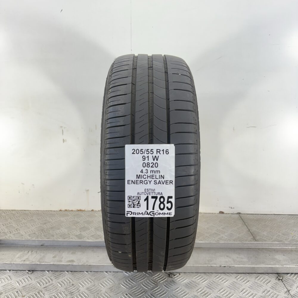 Pneumatico Usato 205 55 R16 91W Michelin Energy Saver Estivo | Gomme Usate | PrimaGomme.it Pneumatico usato 205 55 R16 Michelin Energy Saver - foto 5