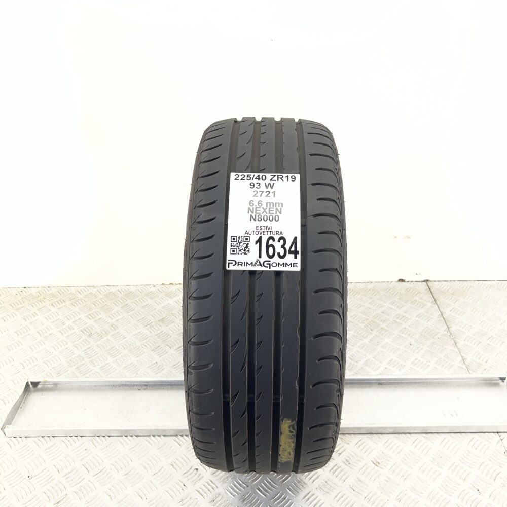 Pneumatico Usato 225 40 ZR19 93W Nexen N8000 94% Estivo | Gomme Usate | PrimaGomme.it Pneumatico usato 225 40 ZR19 Nexen N8000 - foto 6
