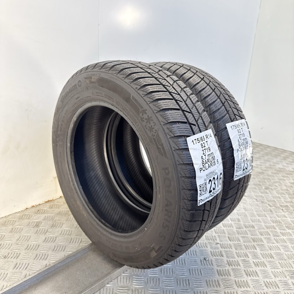 Gomme Usate 175 65 R14 82T BARUM Polaris 5 81% Invernali | Gomme Usate | PrimaGomme.it Gomme usate 175 65 R14 BARUM Polaris 5 - foto 6