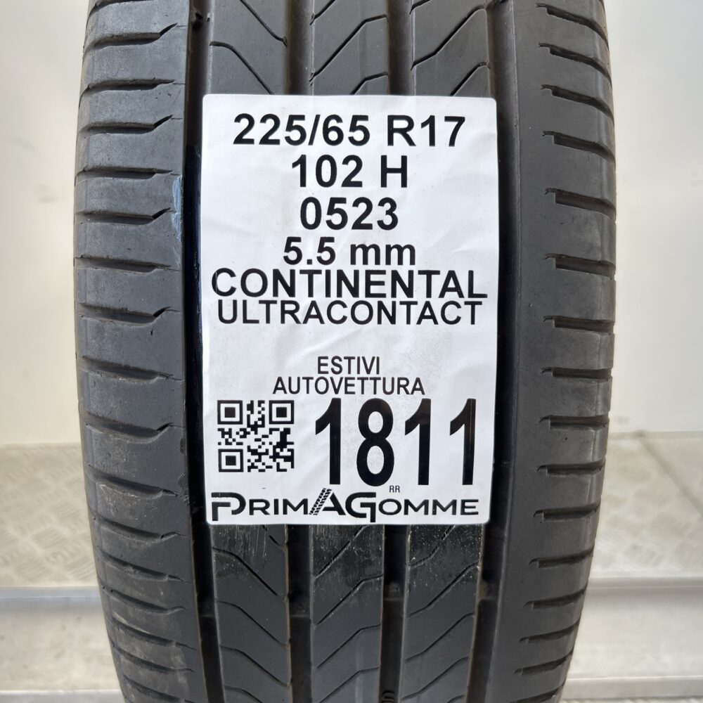Pneumatico Usato 225 65 R17 102H CONTINENTAL UltraContact 79% Estivo | Gomme Usate | PrimaGomme.it Pneumatico usato 225 65 R17 CONTINENTAL UltraContact - foto 7