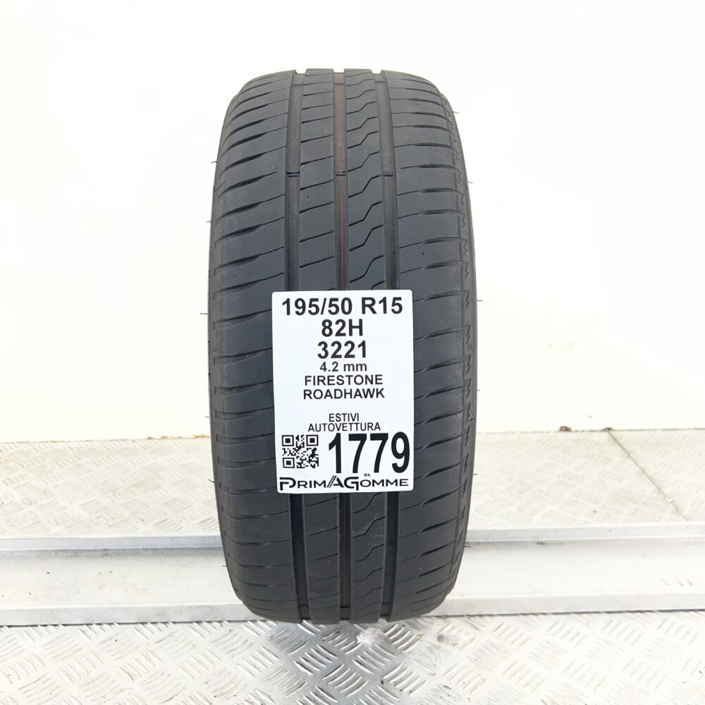 Pneumatico Usato 195 50 R15 82H Firestone Roadhawk Estivo | Gomme Usate | PrimaGomme.it Pneumatico usato 195 50 R15 Firestone Roadhawk - foto 7