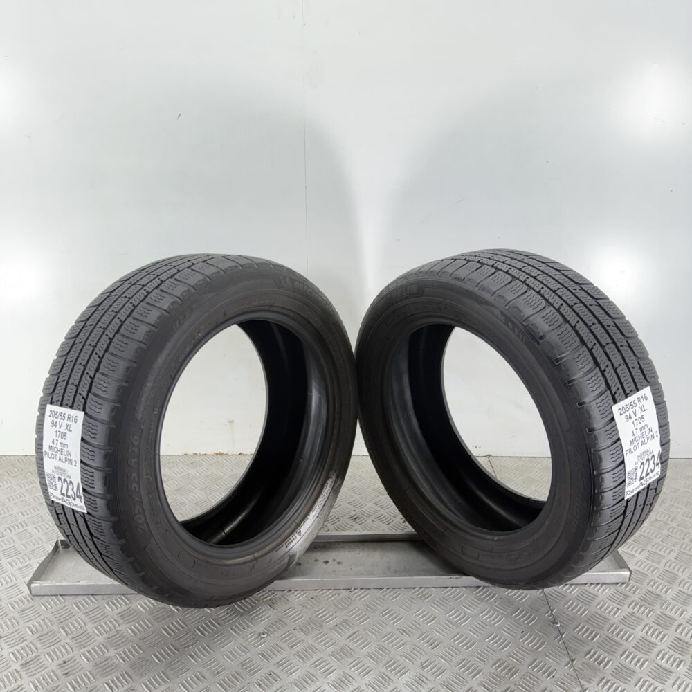 Gomme Usate 205 55 R16 XL 94V Michelin Pilot Alpin 2 Invernali | Gomme Usate | PrimaGomme.it Gomme usate 205 55 R16 Michelin Pilot Alpin 2 - foto 4