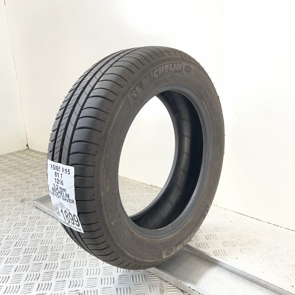 Pneumatico Usato 165 65 R15 81T Michelin Energy Saver 89% Estivo | Gomme Usate | PrimaGomme.it Pneumatico usato 165 65 R15 Michelin Energy Saver - foto 2
