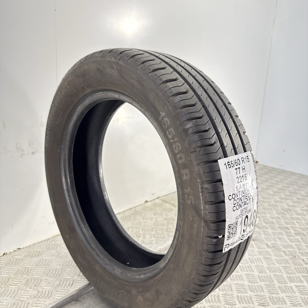 Pneumatico Usato 165 60 R15 77H Continental ContiEcoContact 5 77% Estivo | Gomme Usate | PrimaGomme.it Pneumatico usato 165 60 R15 Continental ContiEcoContact 5 - foto 4