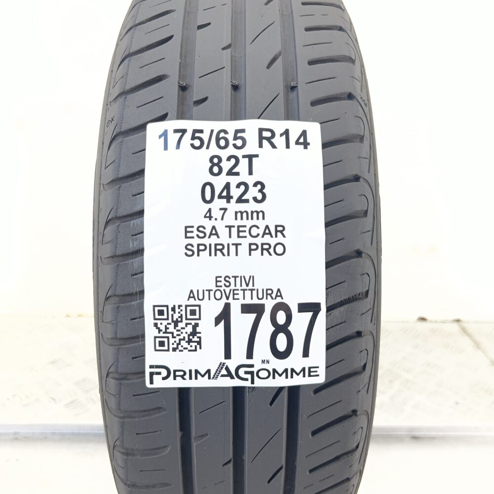 Pneumatico Usato 175 65 R14 82T Esa Tecar Spirit Pro Estivo | Gomme Usate | PrimaGomme.it Pneumatico usato 175 65 R14 Esa Tecar Spirit Pro - foto 7