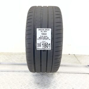 Pneumatico Usato 265 30 ZR20 XL 94Y MICHELIN Pilot Sport 4S 77% Estivo