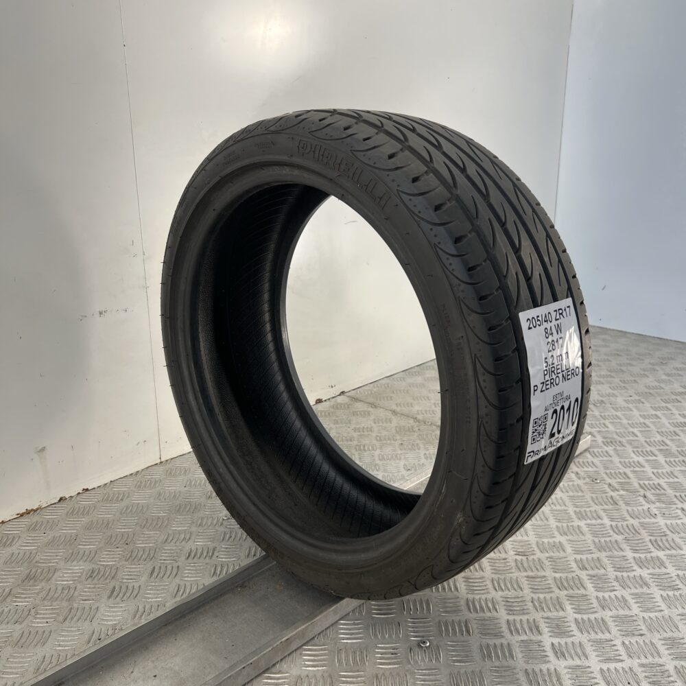 Pneumatico Usato 205 40 ZR17 84W Pirelli P Zero Nero 74% Estivo | Gomme Usate | PrimaGomme.it Pneumatico usato 205 40 ZR17 Pirelli P Zero Nero