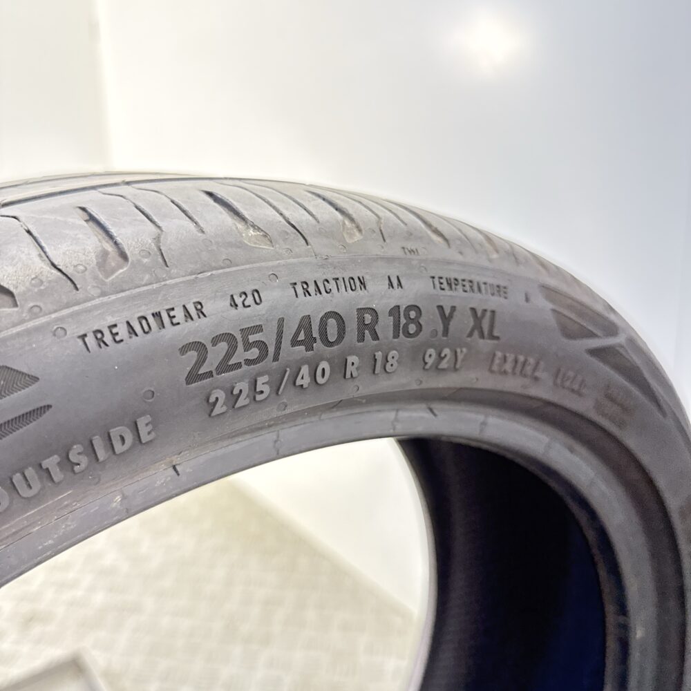 Pneumatico Usato 225 40 R18 XL 92Y Continental EcoContact 6 Estivo | Gomme Usate | PrimaGomme.it Pneumatico usato 225 40 R18 Continental EcoContact 6 - foto 2