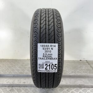 Pneumatico Usato 185 65 R14 93/91N Maxxis Radial Trailermaxx 84% Estivo