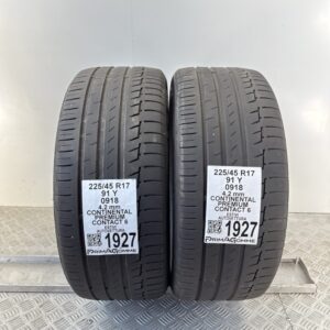 Pneumatici Usati 225 45 R17 91Y Continental Premium Contact 6 Estive