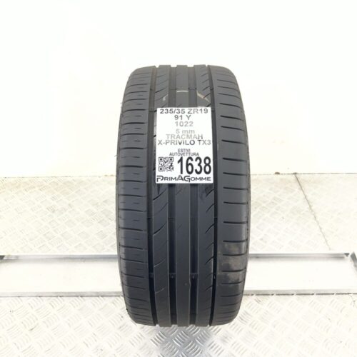 Pneumatico Usato 235 35 ZR19 91Y Tracmah X-Privilo TX3 71% Estivo