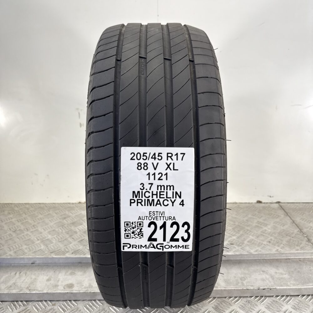 Pneumatico Usato 205 45 R17 XL 88V Michelin Primacy 4 Estivo | Gomme Usate | PrimaGomme.it Pneumatico usato 205 45 R17 Michelin Primacy 4 - foto 7