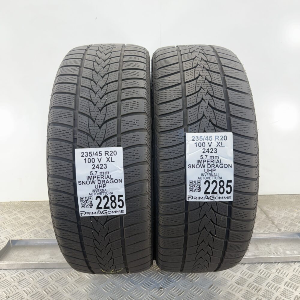 Gomme Usate 235 45 R20 XL 100V Imperial Snow Dragon UHP 81% Invernali | Gomme Usate | PrimaGomme.it Gomme usate 235 45 R20 Imperial Snow Dragon UHP - foto 11