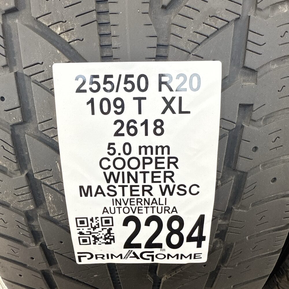 Gomme Usate 255 50 R20 XL 109T Cooper Winter Master WSC Invernali | Gomme Usate | PrimaGomme.it Gomme usate 255 50 R20 Cooper Winter Master WSC - foto 8