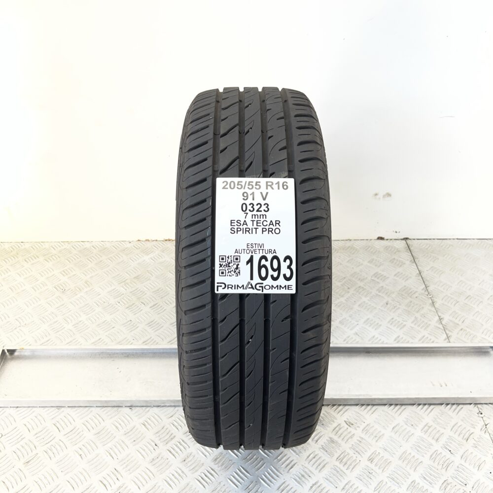 Pneumatico Usato 205 55 R16 91V Esa Tecar Spirit Pro 100% Estivo | Gomme Usate | PrimaGomme.it Pneumatico usato 205 55 R16 Esa Tecar Spirit Pro - foto 6