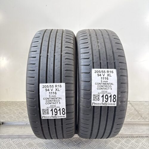 Pneumatici Usati 205 55 R16 XL 94V Continental ContiEcoContact 5 71% Estive