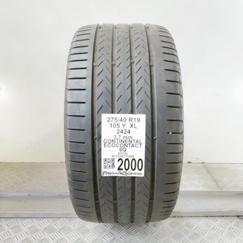 Pneumatico Usato 275 40 R19 XL 105Y Continental EcoContact 6Q Estivo