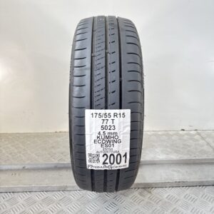Pneumatico Usato 175 55 R15 77T Kumho Ecowing ES01 Estivo