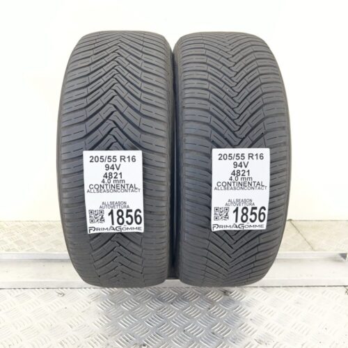 Pneumatici Usati 205 55 R16 94V CONTINENTAL AllSeasonContact 4 Stagioni