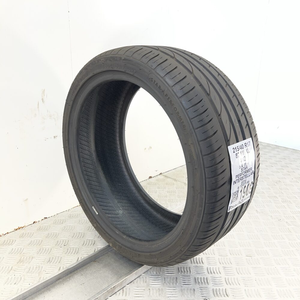 Pneumatico Usato 215 40 R17 XL 87W Star Performer Interstellar 77% Estivo | Gomme Usate | PrimaGomme.it Pneumatico usato 215 40 R17 Star Performer Interstellar