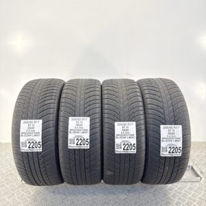 Gomme Usate 205 55 R17 91H Bridgestone Blizzak LM001 77% Invernali