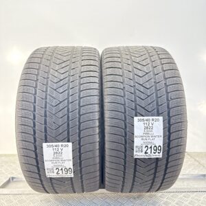 Gomme Usate 305 40 R20 112V Pirelli Scorpion Winter RunFlat 74% Invernali