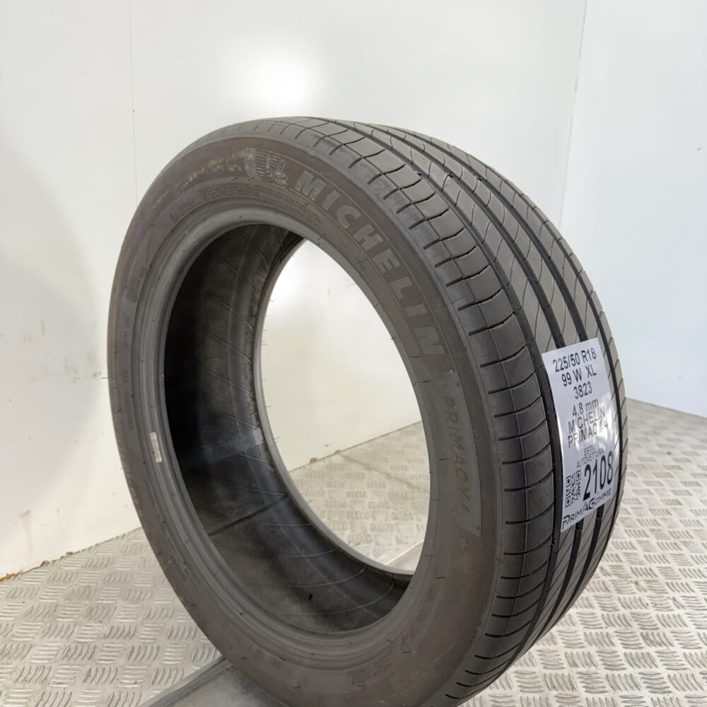 Pneumatico Usato 225 50 R18 XL 99W Michelin Primacy 4 Estivo | Gomme Usate | PrimaGomme.it Pneumatico usato 225 50 R18 Michelin Primacy 4 - foto 5