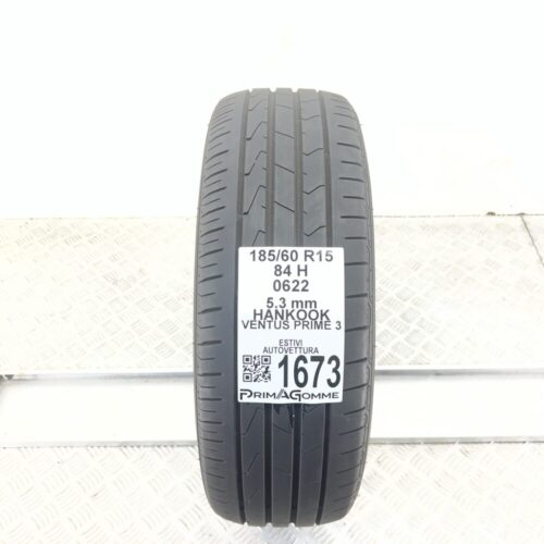 Pneumatico Usato 185 60 R15 84H Hankook Ventus Prime 3 76% Estivo