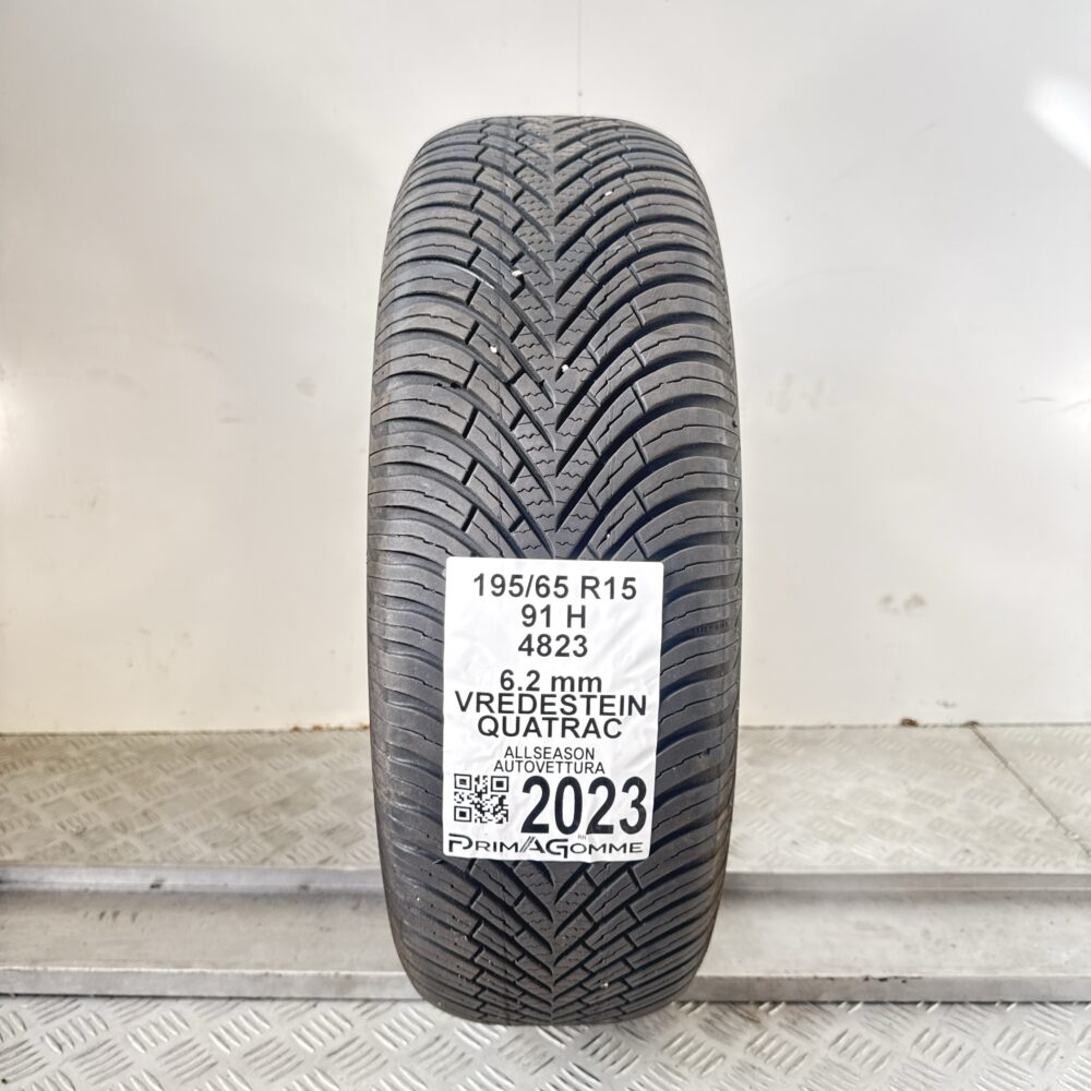 Pneumatico Usato 195 65 R15 91H Vredestein Quatrac 78% 4 Stagioni | Gomme Usate | PrimaGomme.it Pneumatico usato 195 65 R15 Vredestein Quatrac - foto 8
