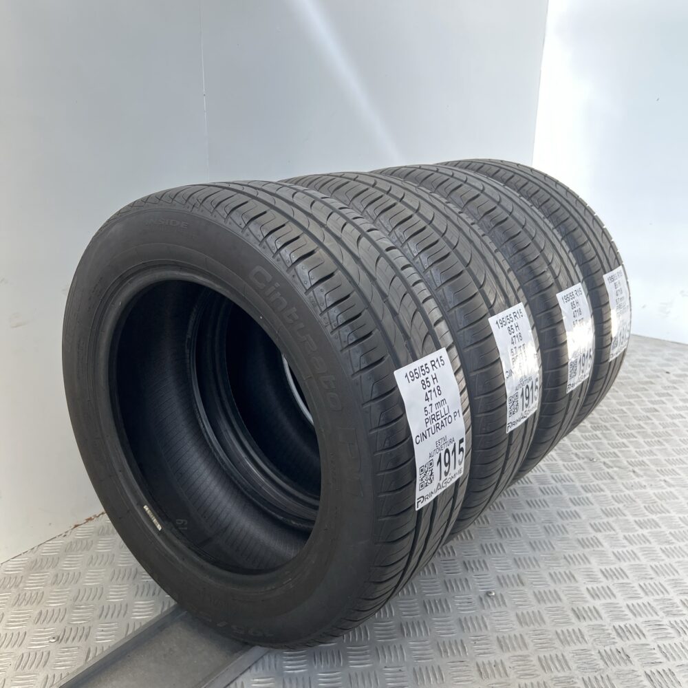 Pneumatici Usati 195 55 R15 85H Pirelli Cinturato P1 81% Estive | Gomme Usate | PrimaGomme.it Pneumatici usati 195 55 R15 Pirelli Cinturato P1 - foto 3