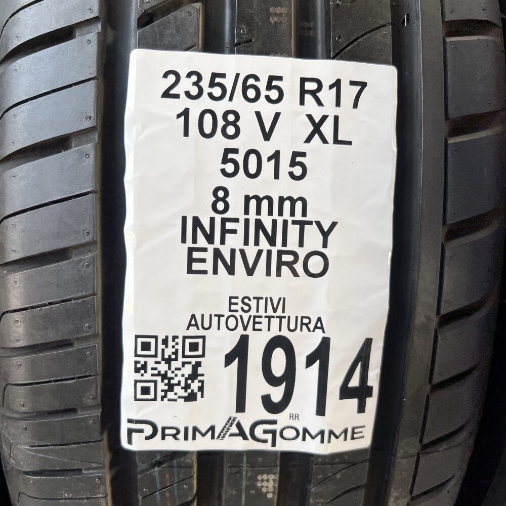 Gomme Usate 235 65 R17 XL 108V Infinity Enviro 98% Estive | Gomme Usate | PrimaGomme.it Gomme usate 235 65 R17 Infinity Enviro - foto 9