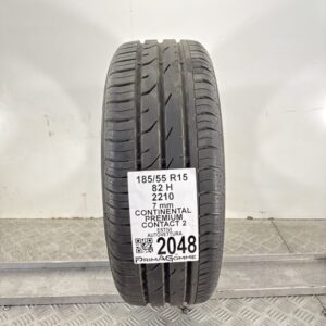 Pneumatico Usato 185 55 R15 82H Continental Premium Contact 2 100% Estivo