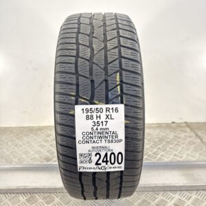 Gomma Usata 195 50 R16 XL 88H Continental ContiWinterContact TS830P Invernale